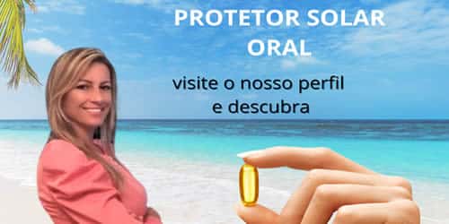 ocê conhece o protetor solar oral Ele funciona